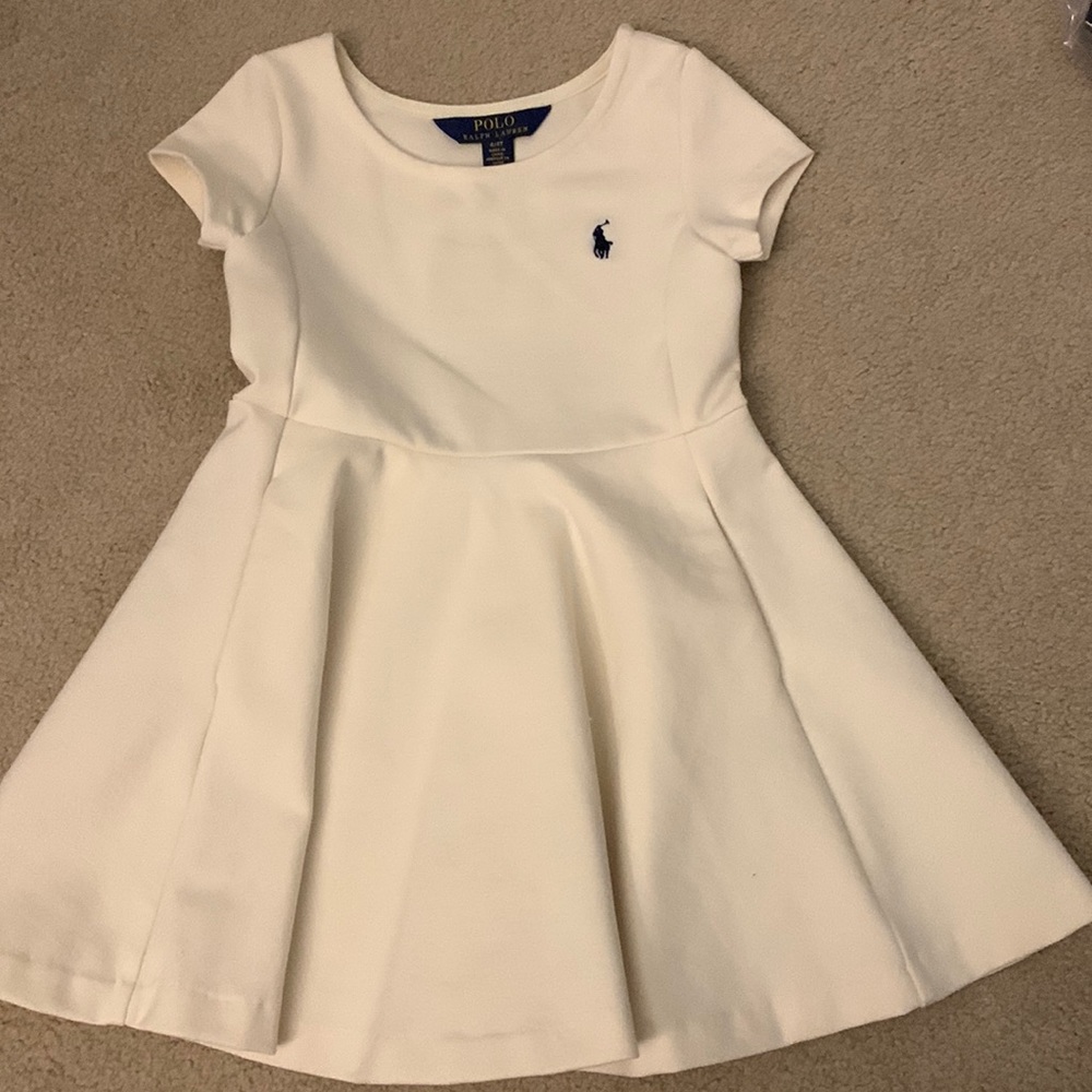 Polo Ralph Lauren 4/4T cream dress